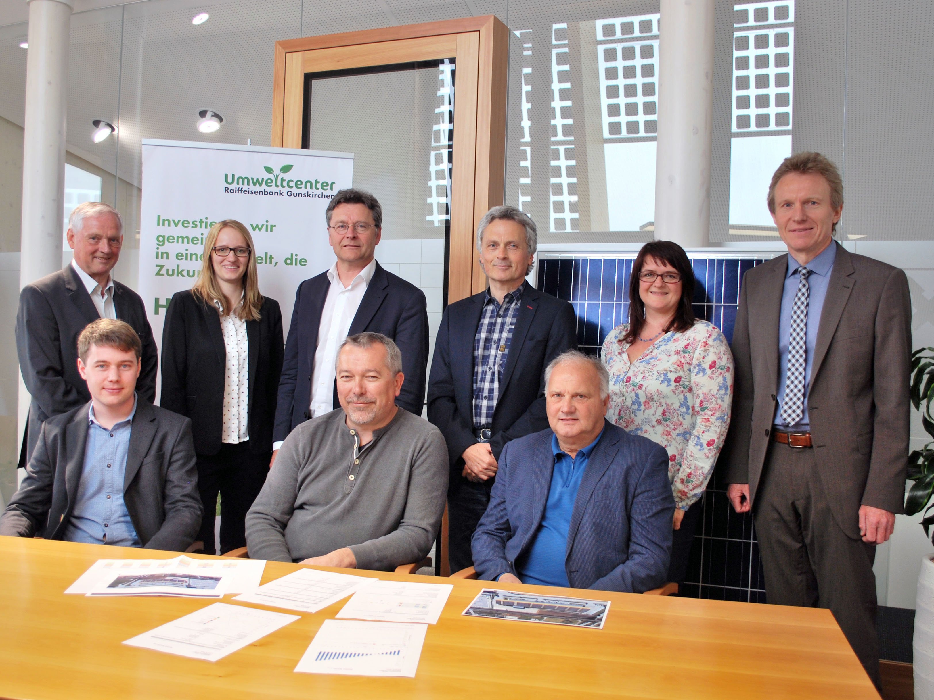 Gunskirchner Unternehmer erzeugen Sonnenstrom