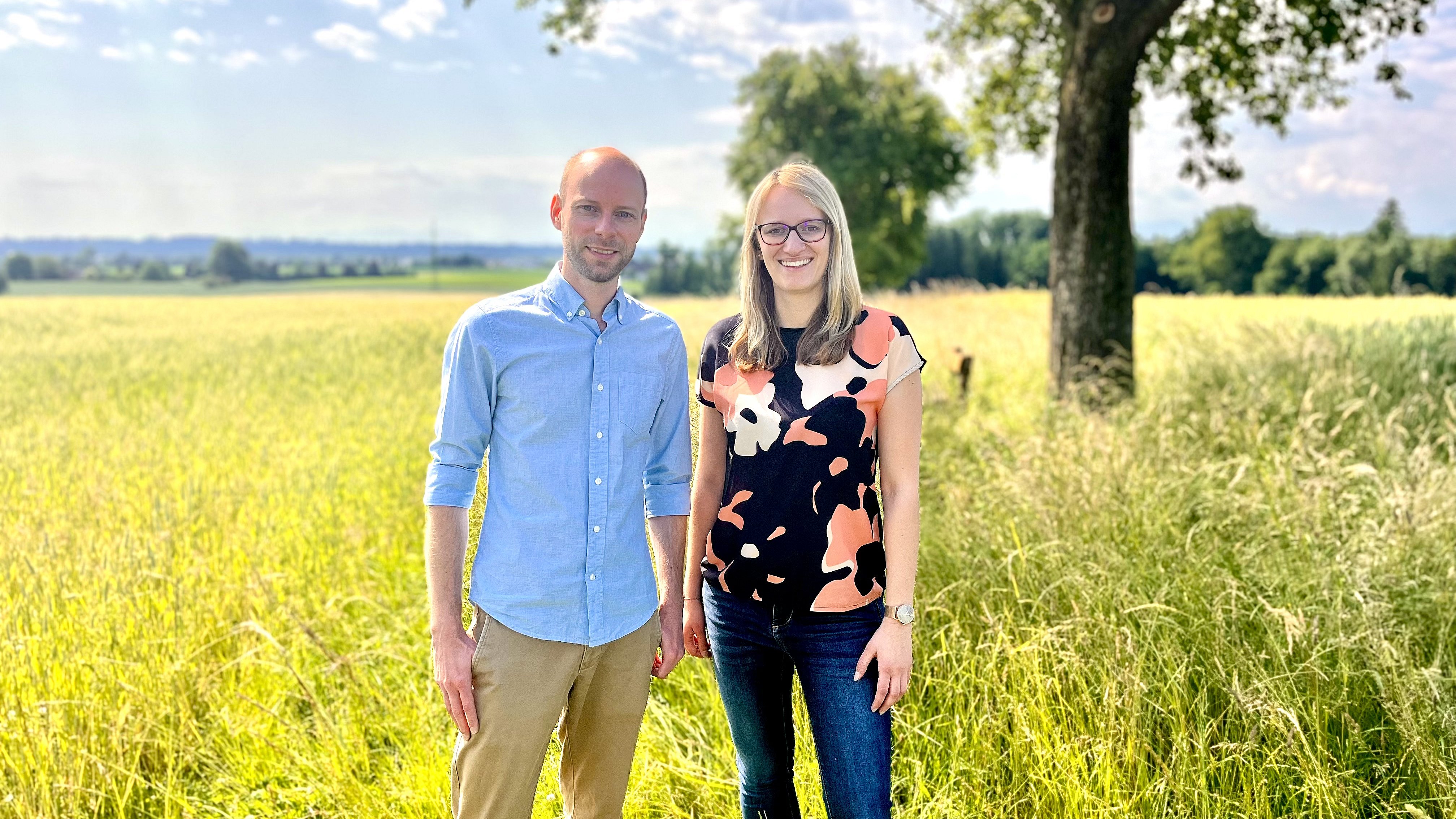Mag. Michael Kammerer und Mag. Kristina Haselgrübler sind gemeinsam für das Umweltcenter verantwortlich.