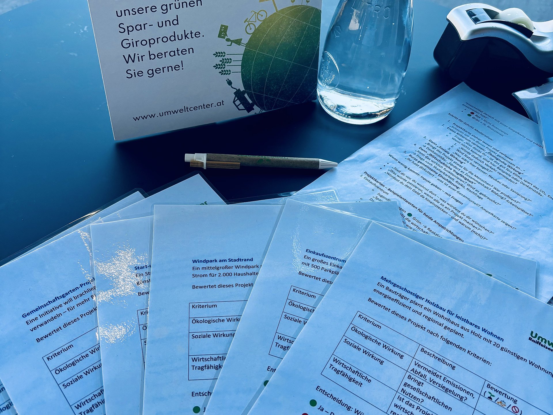 Ausgewählte Beispielprojekte zur Bewertung der ökologischen und sozialen Wirkung sowie der wirtschaftlichen Tragfähigkeit