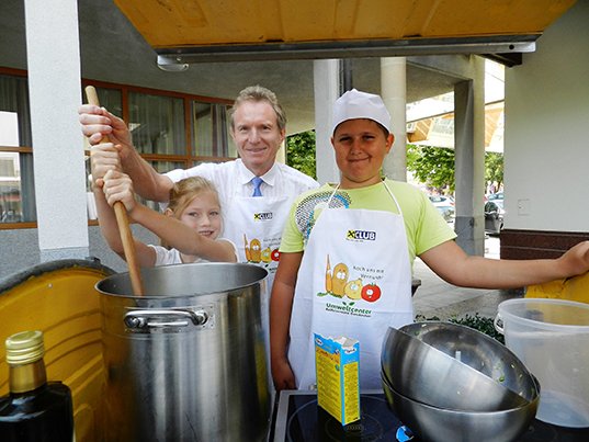 Kochen mit Kindern bei der Ferienpassaktion