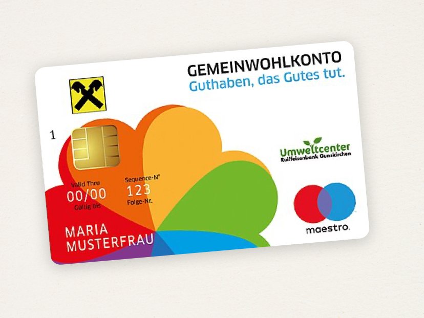 Gemeinwohlkonto Debitkarte