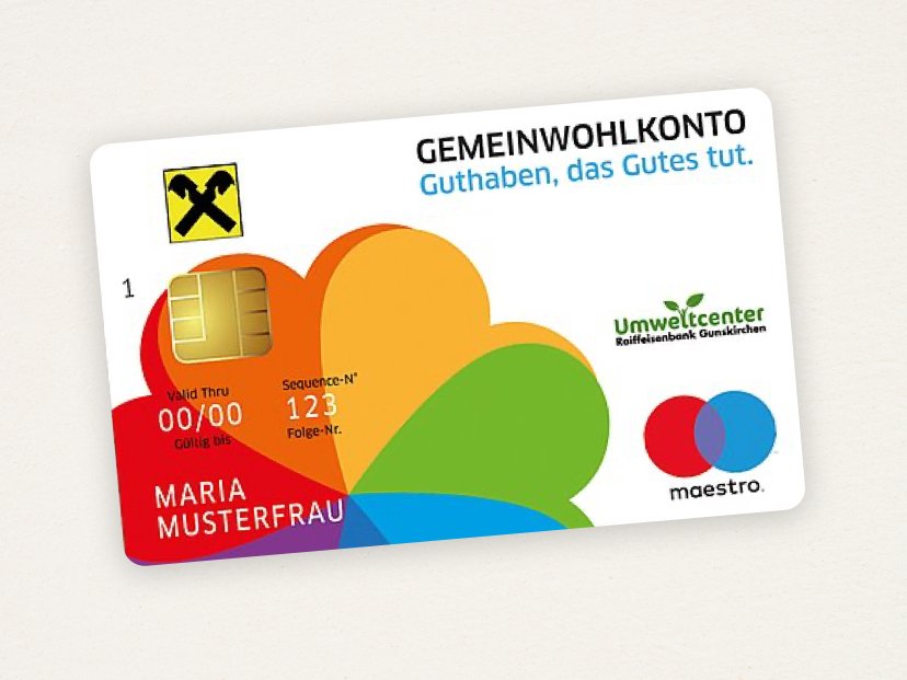 Gemeinwohlkonto-Debitkarte